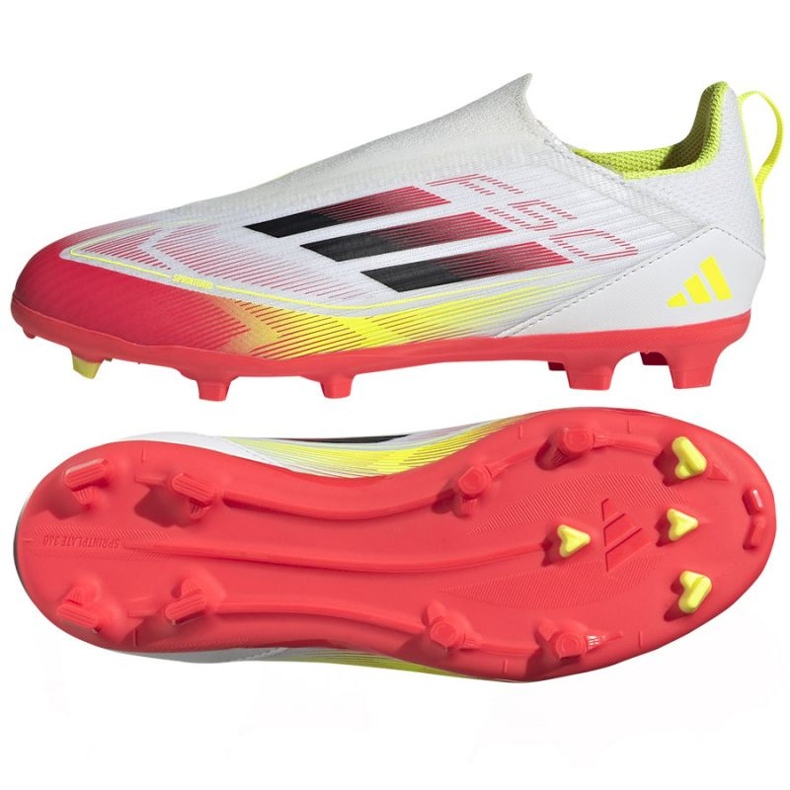 Adidas F50 League LL FG/MG IE3743 Fotbalové boty bílý