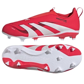 Adidas Predator League LL FG/MG ID3753 Fotbalové boty červený