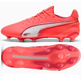 Puma King Ultimate FG/AG 108303-01 Fotbalové boty červený