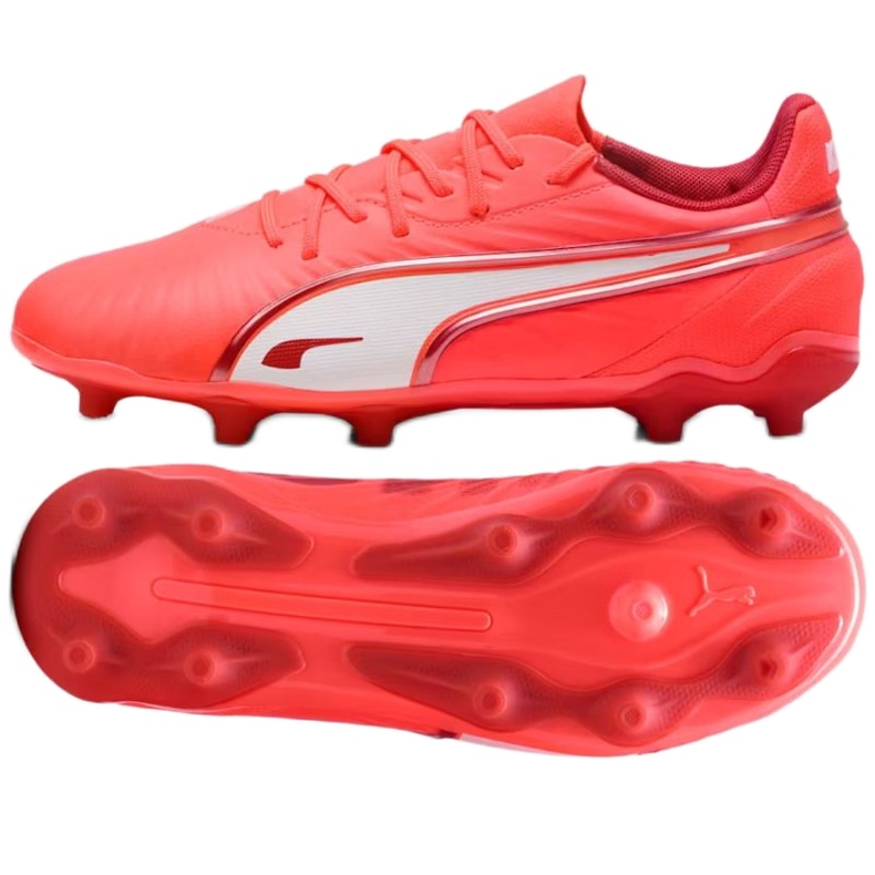 PUMA KING MATCH FG/AG 108320-01 Fotbalové boty červené