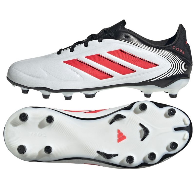Adidas Copa Pure III League FG/MG IE1192 Bílé fotbalové boty bílý
