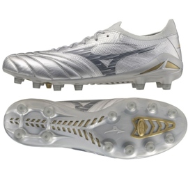 Mizuno Morelia Neo IV Beta Elite FG P1GA254204 Shoty stříbro