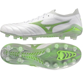 Mizuno Morelia Neo IV Japan FG P1GA254037 Bílá a zelená bílý