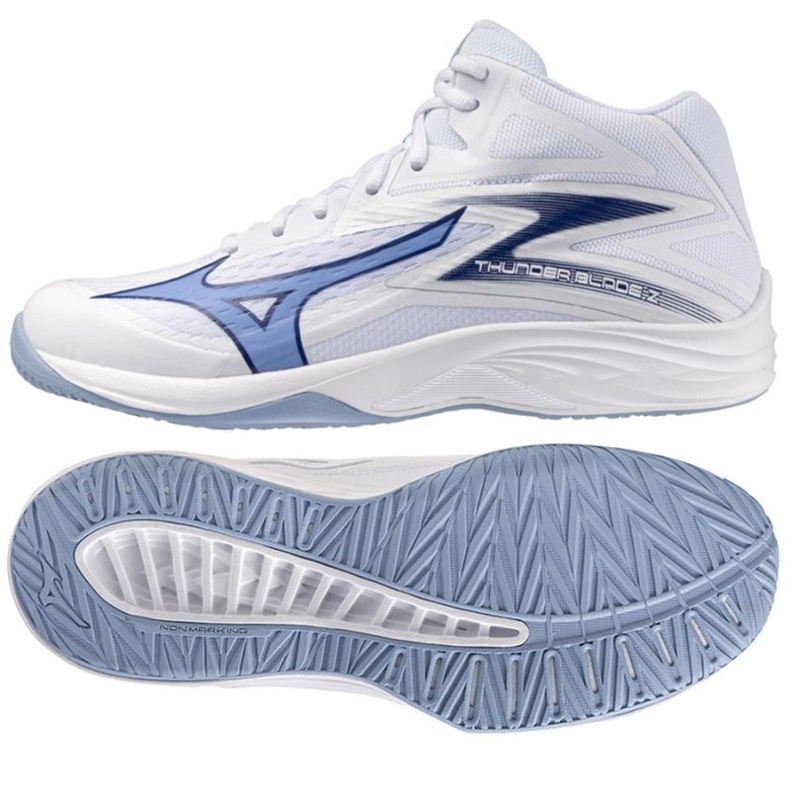 Boty Mizuno Thunder Blade se středem V1GA237597 bílý