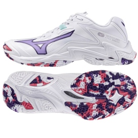 Mizuno Wave Lightning Z8 V1GC240020 Bílé boty bílý