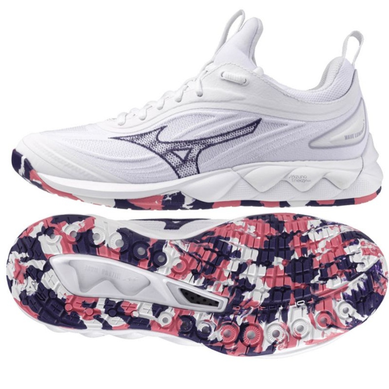 Mizuno Wave Luminous 3 V1GC242020 Bílé boty bílý