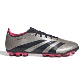 Adidas Predator League 2G/3G AG IF6313 Silver Shoes stříbrný Adidas Predator League 2G/3G AG IF6313 Silver Shoes stříbrný