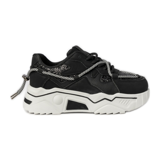 Dámské sportovní tenisky - černé černá Dámské sportovní tenisky - černé černá