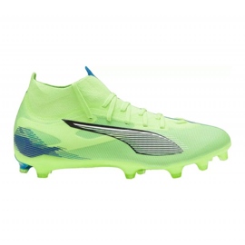 PUMA Ultra 5 Match+ FG/AG 107686-03 Green Shoes zelený