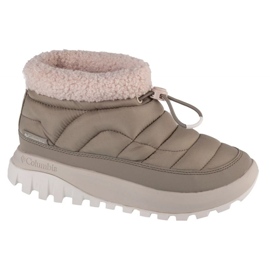 Boty, sněhové boty Columbia Snowtrot Shorty v 2075121395 zelená Boty, sněhové boty Columbia Snowtrot Shorty v 2075121395 zelená