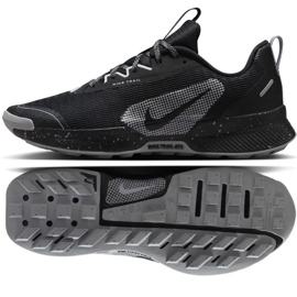 Nike Juniper Trail 3 FQ0902-001 Černá běžecká bota černý
