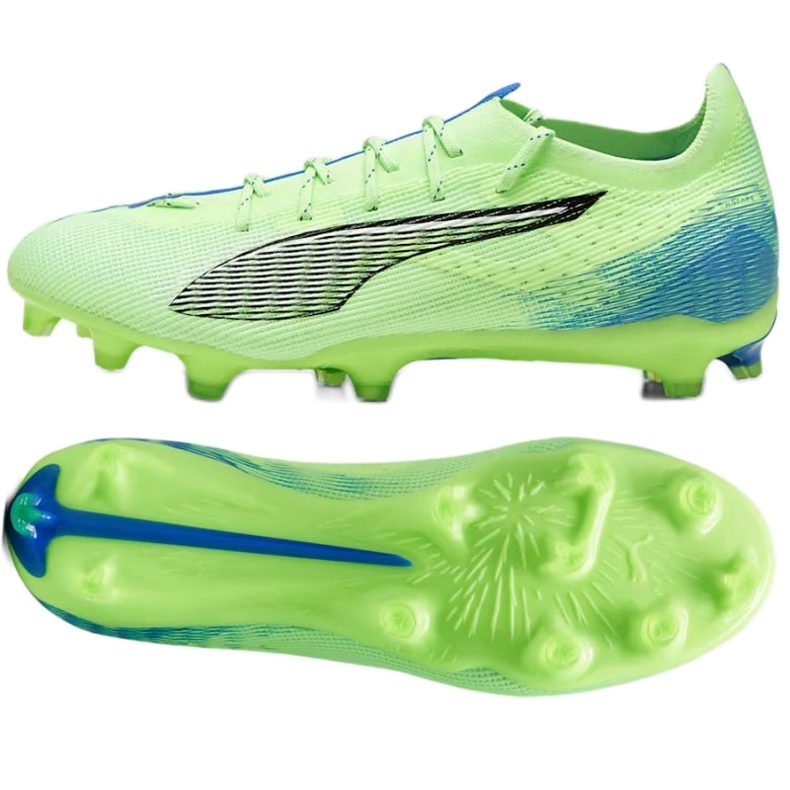 Puma Ultra 5 Pro FG/AG 107685-03 Green Shoes zelená