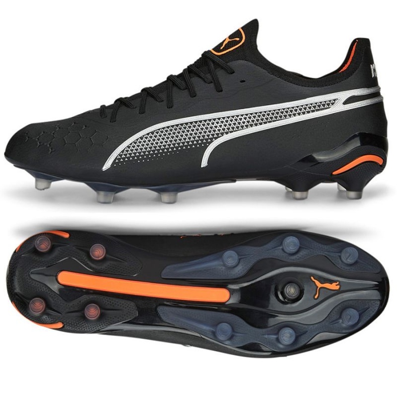 Puma King Ultimate FG/AG 107097 02 Černé boty černá
