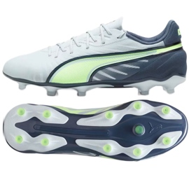 PUMA KING MATCH FG/AG 107863-03 Bílé boty bílý
