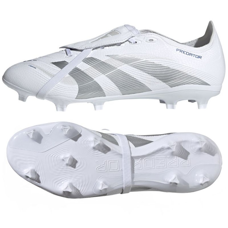 Adidas Predator League ft FG/MG ID1321 Bílé a bílé boty bílý