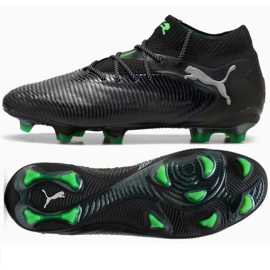 PUMA Future 8 Ultimate FG 108138-02 Černé boty s ponožkou černý
