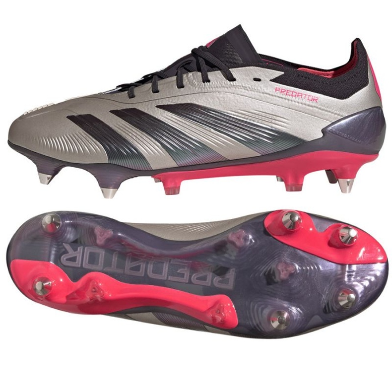 Adidas Predator Elite SG ID0913 boty šedé černé šedá