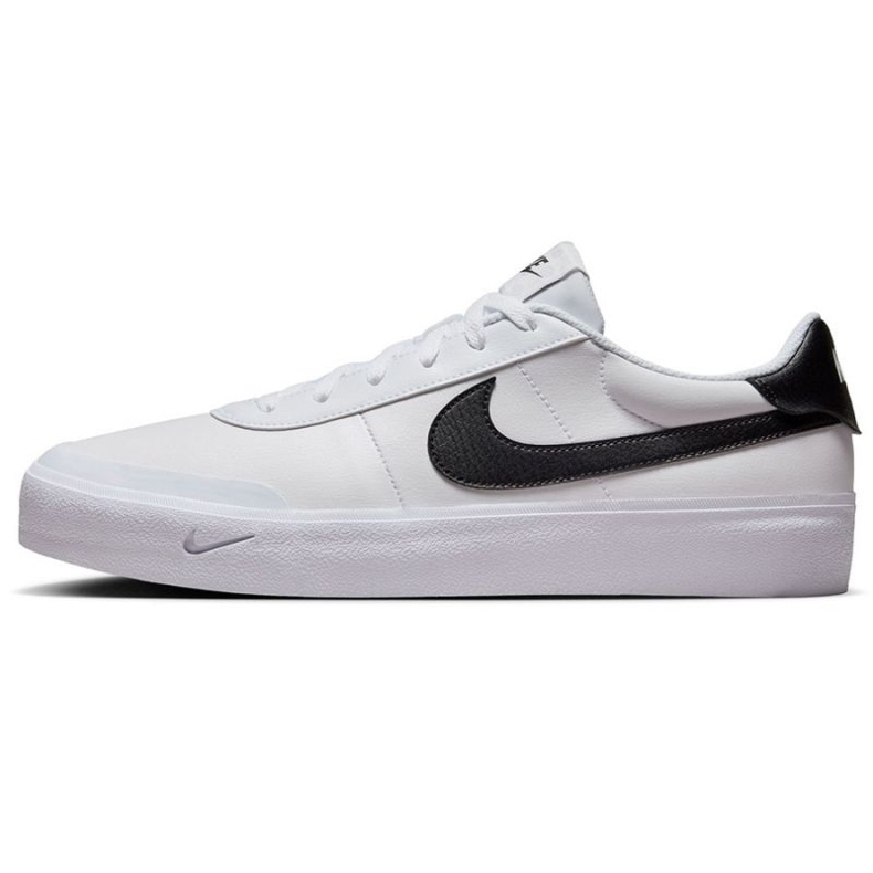 Nike Court zastřelil FQ8146-104 White and Black bílý