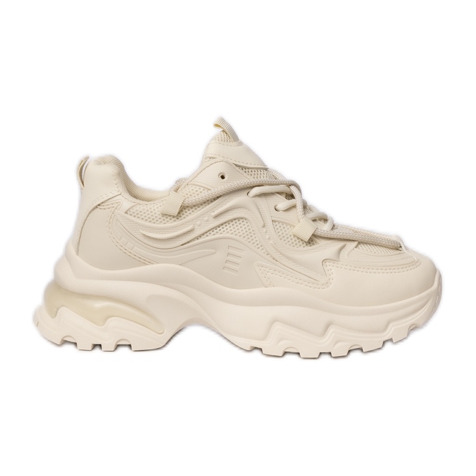 Béžové sportovní tenisky žen béžový