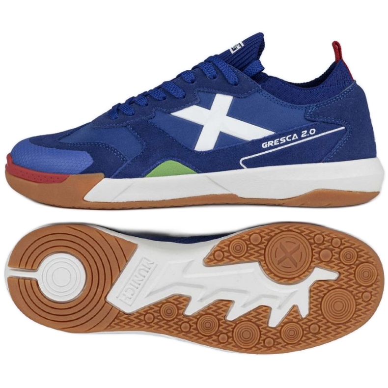 Munich Mnichov Gresca 2.0 ve 3003001 fotbalové boty modrý Munich Mnichov Gresca 2.0 ve 3003001 fotbalové boty modrý