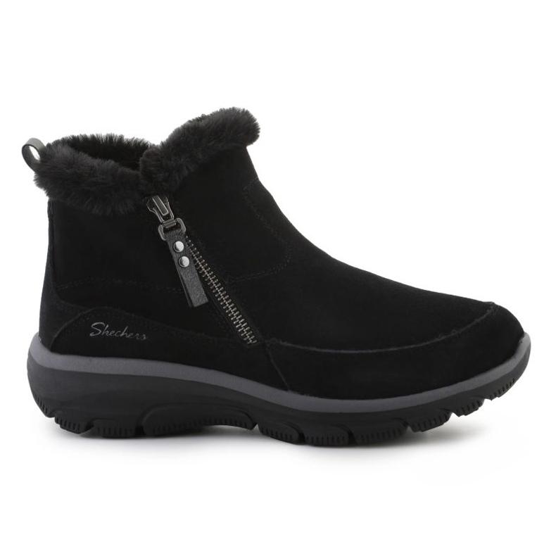 Skechers snadné jít chladné zip boty! 167862-Blk černá Skechers snadné jít chladné zip boty! 167862-Blk černá