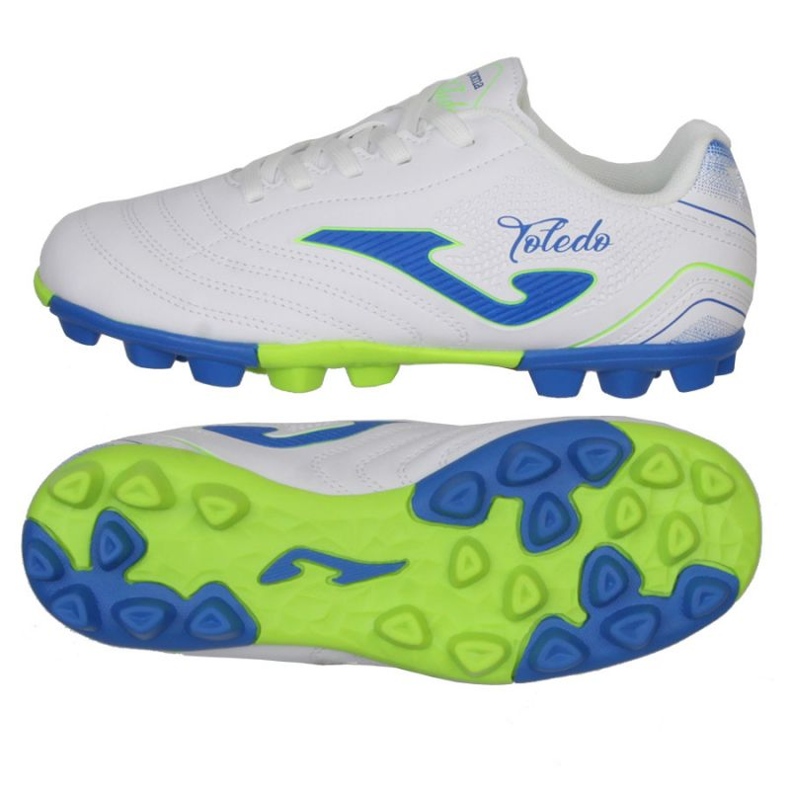 Joma Toledo 2402 FG TOJW2402HG Bílé fotbalové boty bílý