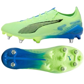 Puma Ultra 5 Ultimate MXSG 107883-03 Green Shoes zelený