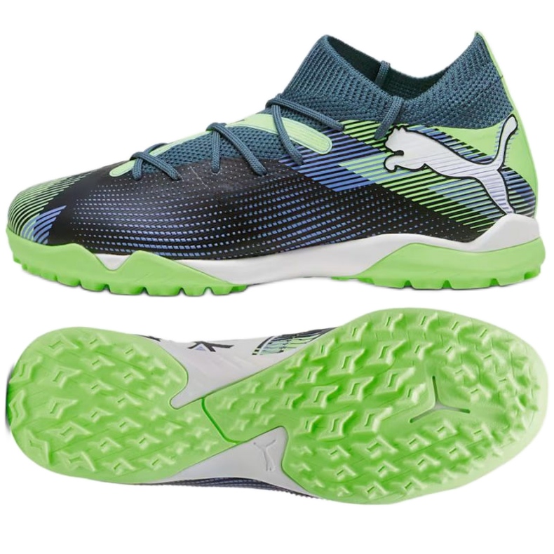 Boty Puma Ultra 7 Match TT+ Mid 107948-03 modrý