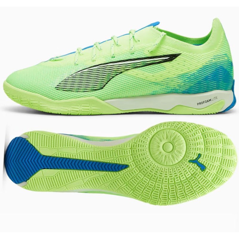 Fotbalové boty Puma Ultra 5 Pro Court 107888-03 zelená