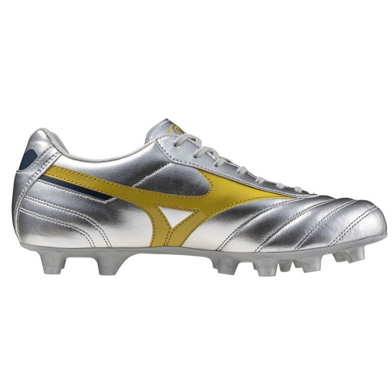 Mizuno Morelia II Club FG P1GA251604 Fotbalové boty stříbrný