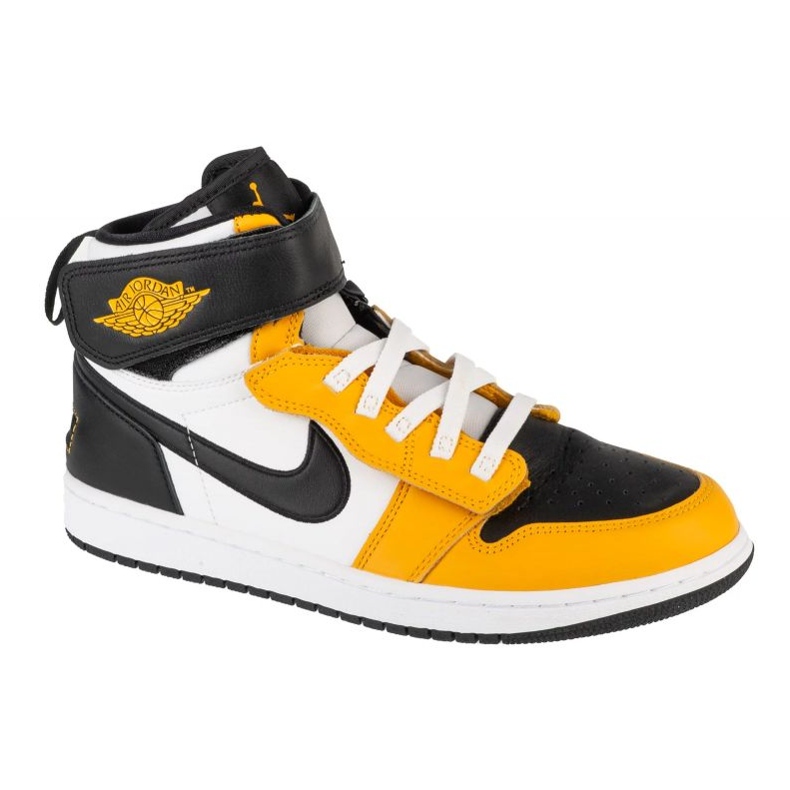 Air Jordan 1 Ahoj Flyese CQ3835-107 Boty žluté žlutá
