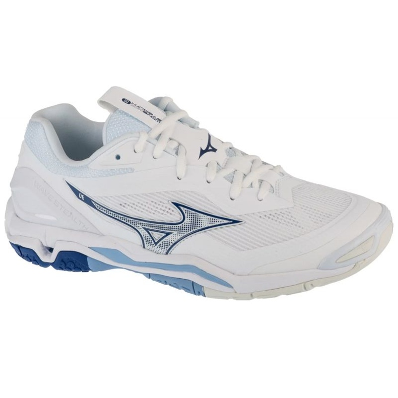 Mizuno Wave Stealth 6 x1GA243096 Bílé boty bílý