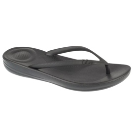 Žabky fitflop iQushion ergonomic e54-090 černé černý