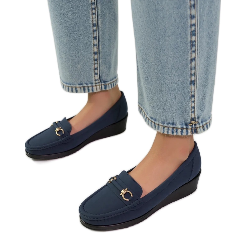 Dámské Mirena Blue Loafers modrý