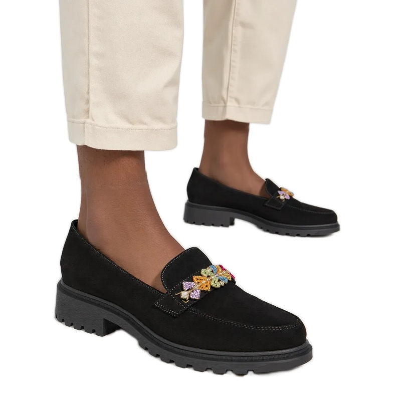 Dámské Ornell Black Loafers černá Dámské Ornell Black Loafers černá