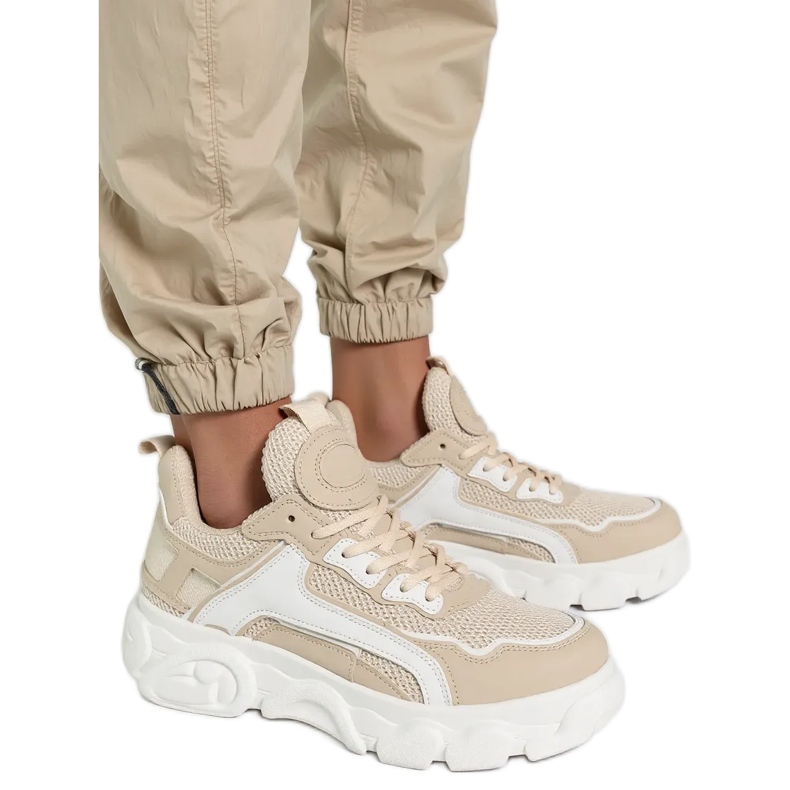 H&D Beige Sneakers béžový H&D Beige Sneakers béžový