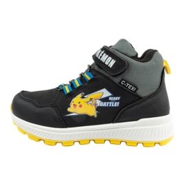 Cerda Po000427 Dětská bota Black Pokemon Motiv černý