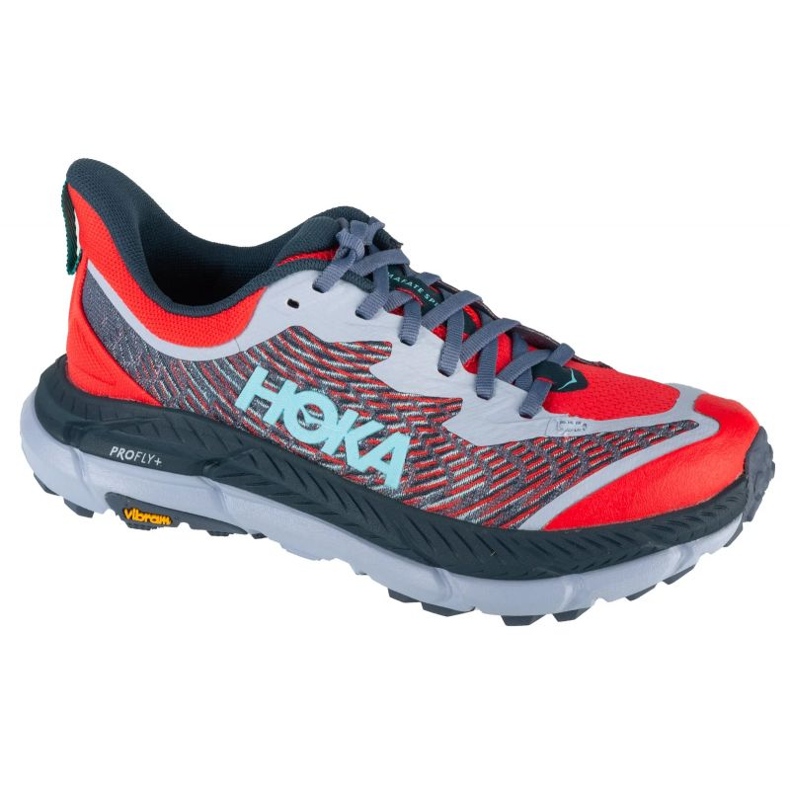 HOKA MAFATE SPEED 4 1131056-Ctrm Red Hoka Shoes červené HOKA MAFATE SPEED 4 1131056-Ctrm Red Hoka Shoes červené