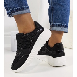 D/GMR Černé dámské tenisky Basemat černý