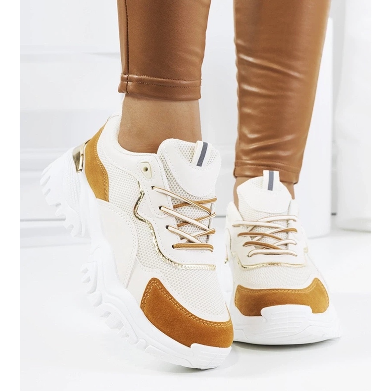 D/GMR Sportovní boty Osorio béžové béžový D/GMR Sportovní boty Osorio béžové béžový