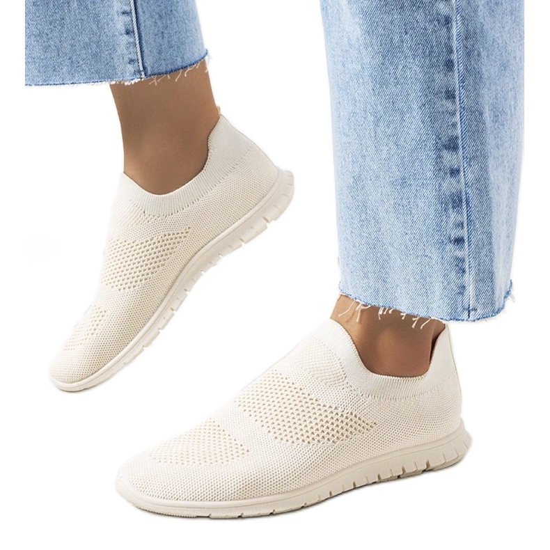 D/GMR Béžové sportovní tenisky Santen béžový