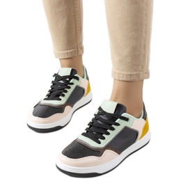 D/GMR Černé tenisky značky Lindon černý