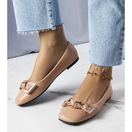 D/GMR Béžové balerínky s mašlí od Tabitha béžový D/GMR Béžové balerínky s mašlí od Tabitha béžový