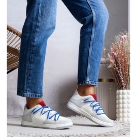 D/GMR Šedé tenisky dámské tenisky, arkobaleno tkaničky šedá