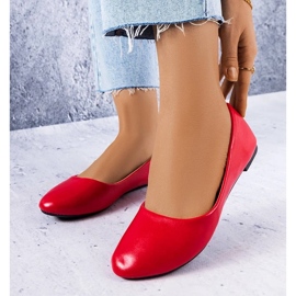 D/GMR Narcisse červené klasické baleríny D/GMR Narcisse červené klasické baleríny