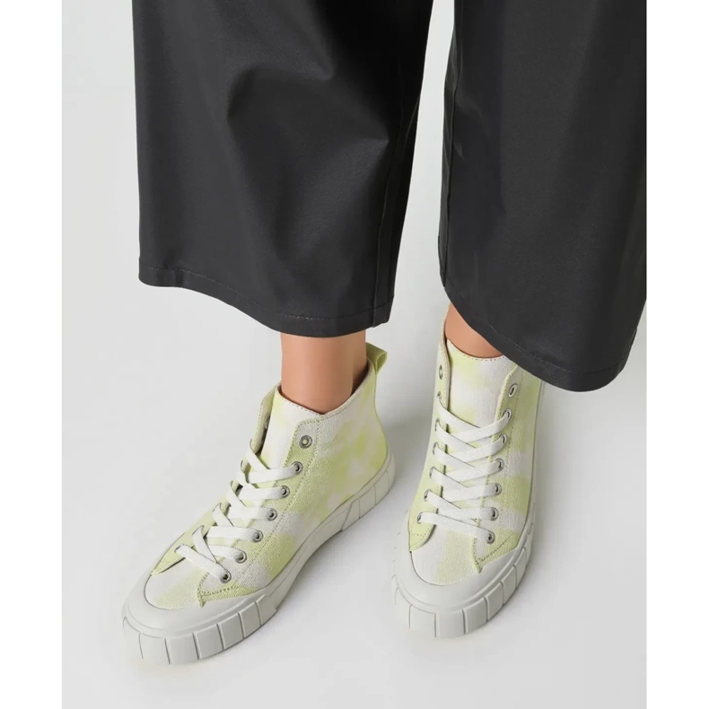 Dámské zelené tenisky zelená