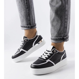 D/GMR Černé tenisky na platformě značky Tooele černý