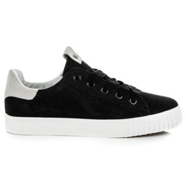 Ideal Shoes Sportovní Boty Na Platformě černý
