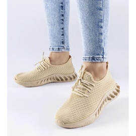 D/GMR Béžové látkové tenisky od Dereka béžový D/GMR Béžové látkové tenisky od Dereka béžový