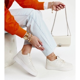 D/GMR Béžové tenisky na platformě Mentha béžový D/GMR Béžové tenisky na platformě Mentha béžový